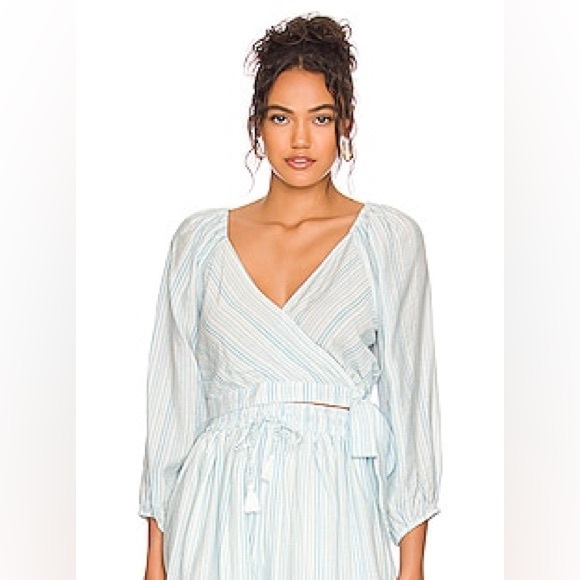 BCBG Wrap Blouse S - Picture 5 of 8